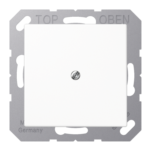 Вывод кабеля JUNG А-СЕРИЯ, белый