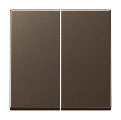 Клавиша двойная JUNG А-СЕРИЯ, мокко