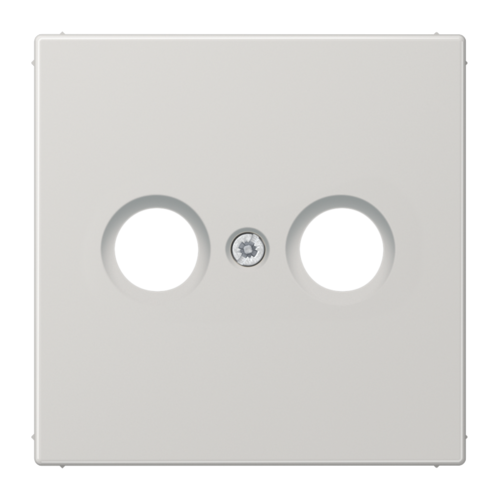 Накладка на розетку телевизионную JUNG LS 990, светло-серый
