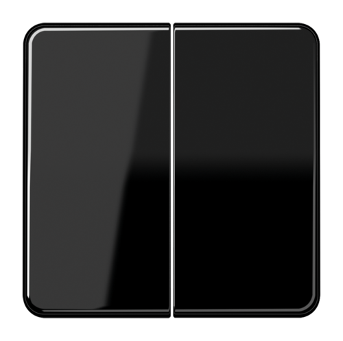 Клавиша двойная JUNG CD 500, черный