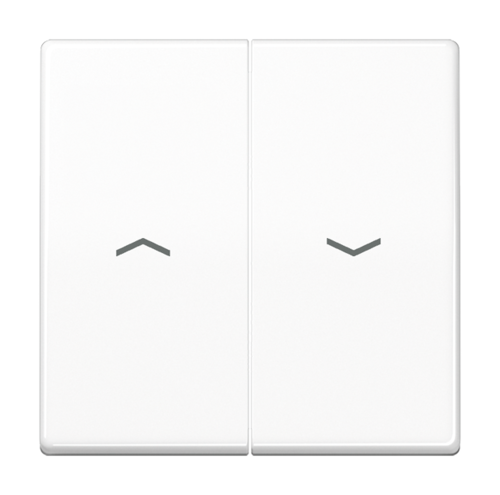 Клавиша для жалюзийного выключателя JUNG AS 500, белый