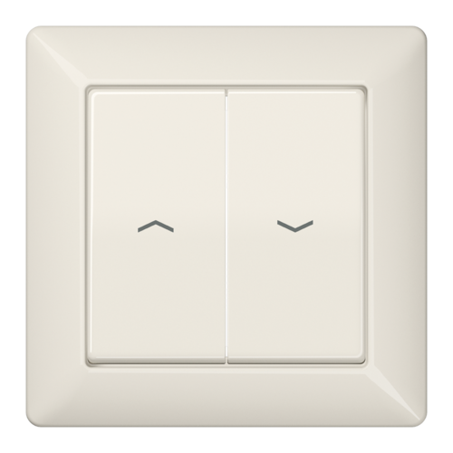 Клавиша для жалюзийного выключателя JUNG AS 500, слоновая кость