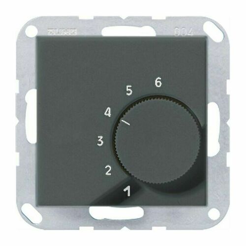 Терморегулятор Jung A 500, механический, антрацит матовый, TRA246ANM