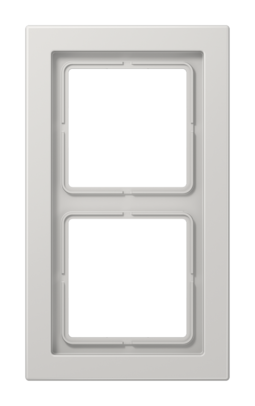 Рамка 2 поста JUNG LS DESIGN, светло-серый