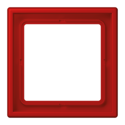 Рамка 1 пост JUNG LS 990, rouge vermillon 31