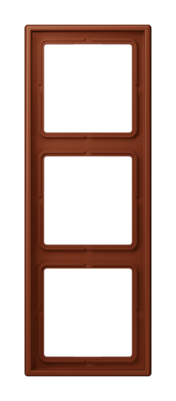 Рамка 3 поста JUNG LS 990, terre sienne brûlée 59