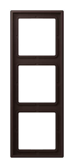 Рамка 3 поста JUNG LS 990, terre d‘ombre brûlée 59