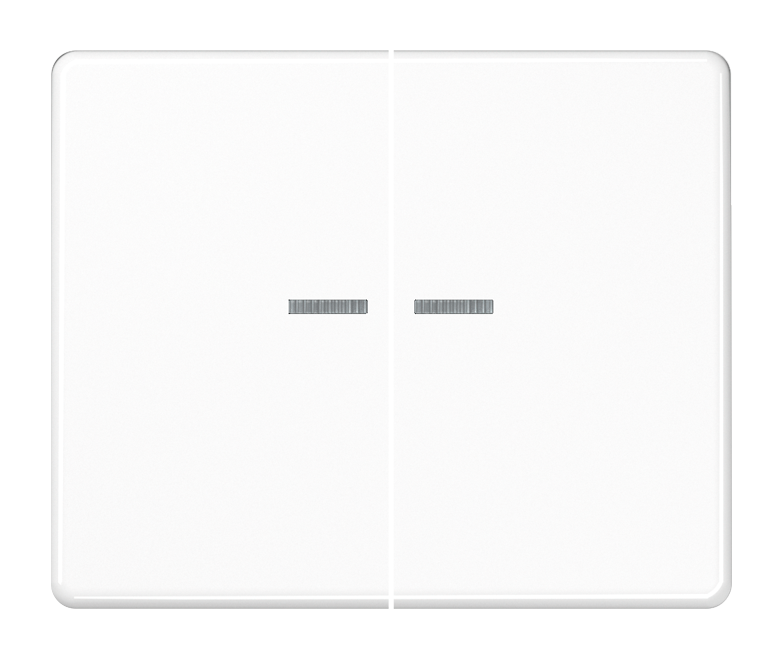 Клавиша двойная JUNG SL 500, белый