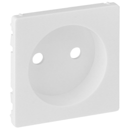 Накладка на розетку JUNG A 500, со шторками, с крышкой, белый