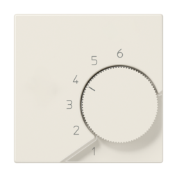 JUNG AS 500 Бежевая Накладка термостата комнатного(мех TR236U, TR246U)