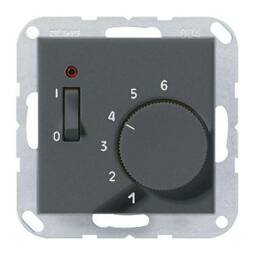 Накладка на терморегулятор Jung A 500, антрацит матовый, ATR231PLANM