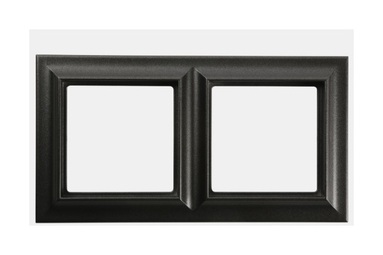 Рамка 2-поста; Eco Profi Standart; термопласт; антрацит